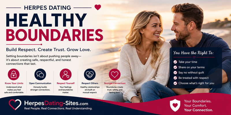 How to Set Boundaries and Avoid Toxic Matches in Herpes Dating