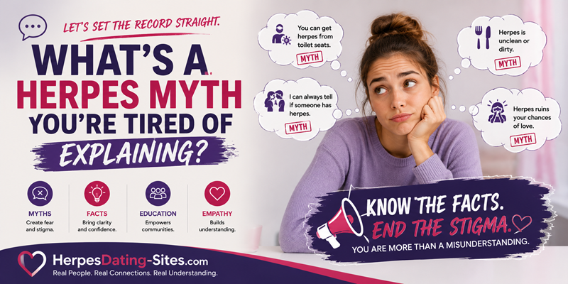 What’s a Herpes Myth You’re Tired of Explaining?