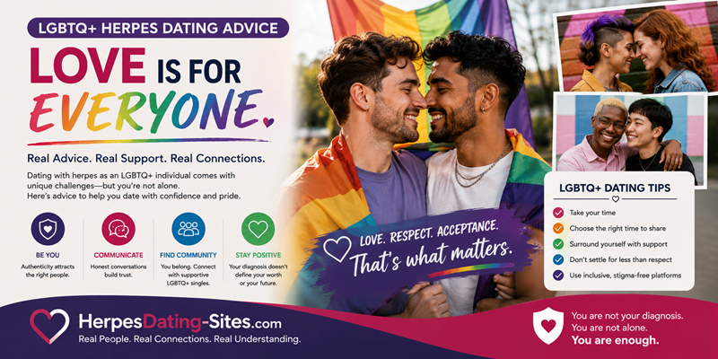 LGBTQ+ and Herpes: The Dating Advice No One Talks About